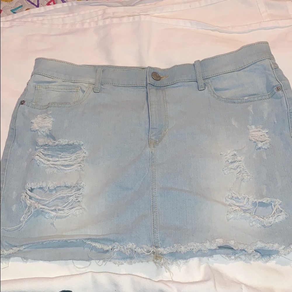 Express Denim Mini skirt